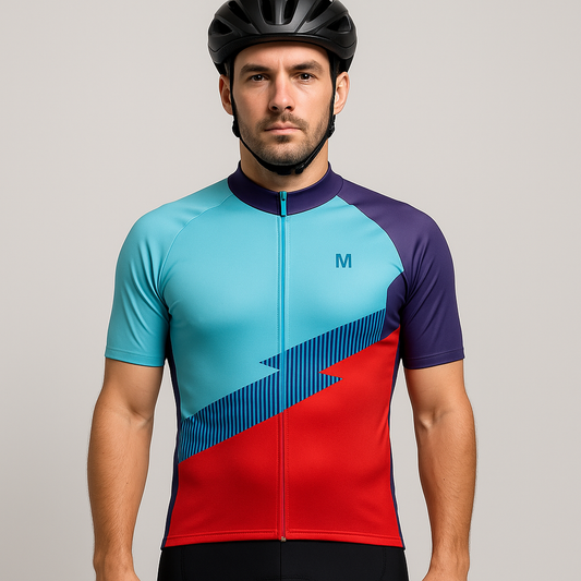 Men's Blue Sids Cycling Jersey
