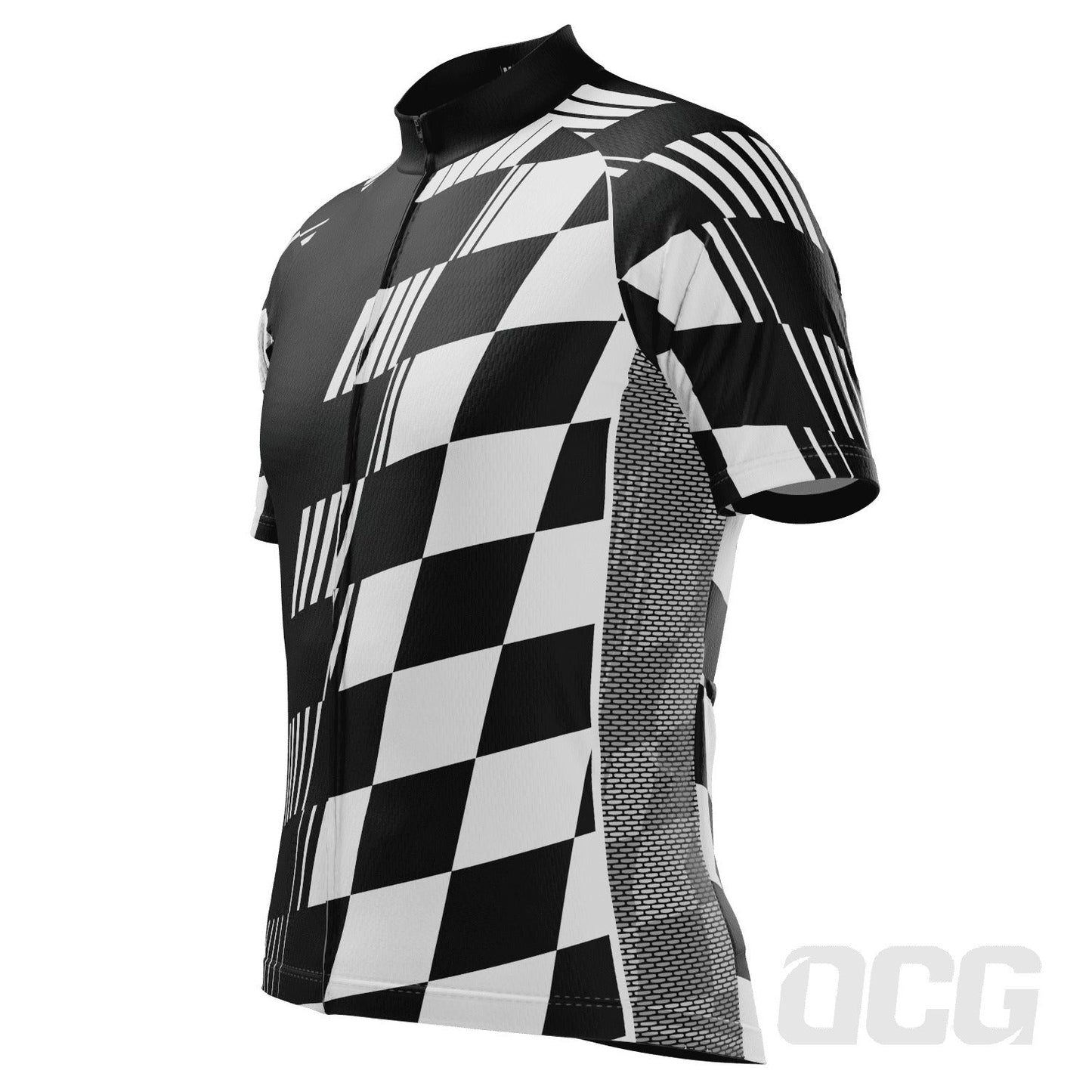 Men's PAVE Athletic Modern Auto Short Sleeve Cycling Jersey