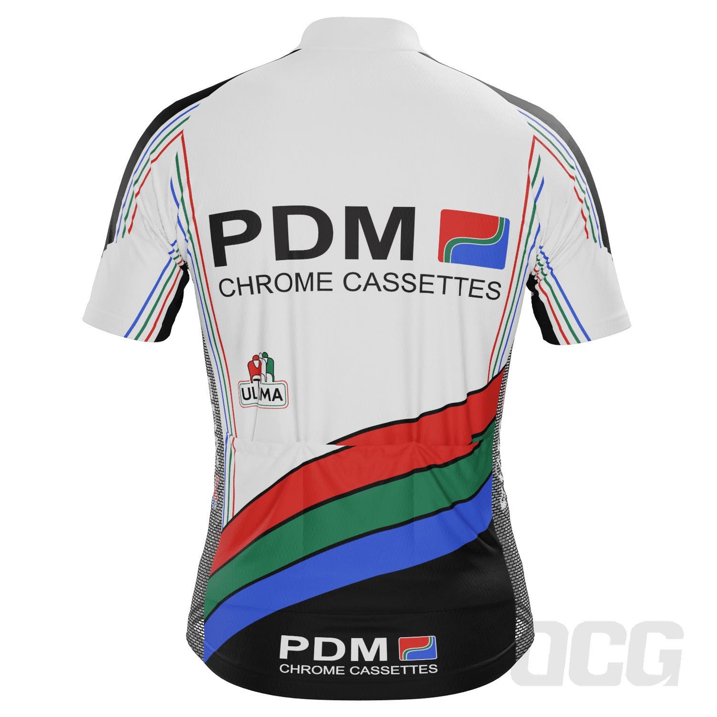 Men's PDM Cassettes Ultima Retro Short Sleeve Cycling Jersey