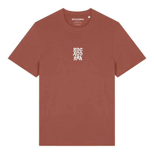 Groovy Oversized T-Shirt Rust