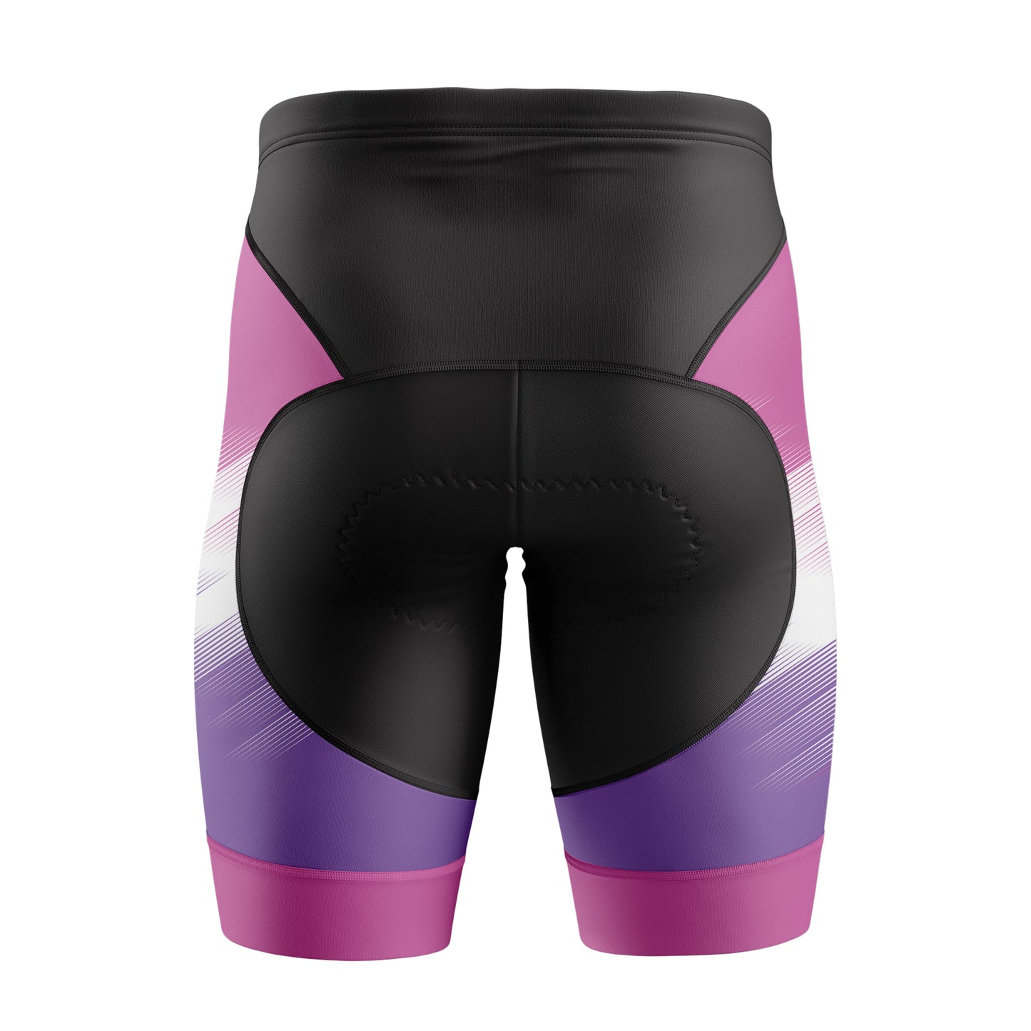 Women Pink Gradient Cycling Shorts