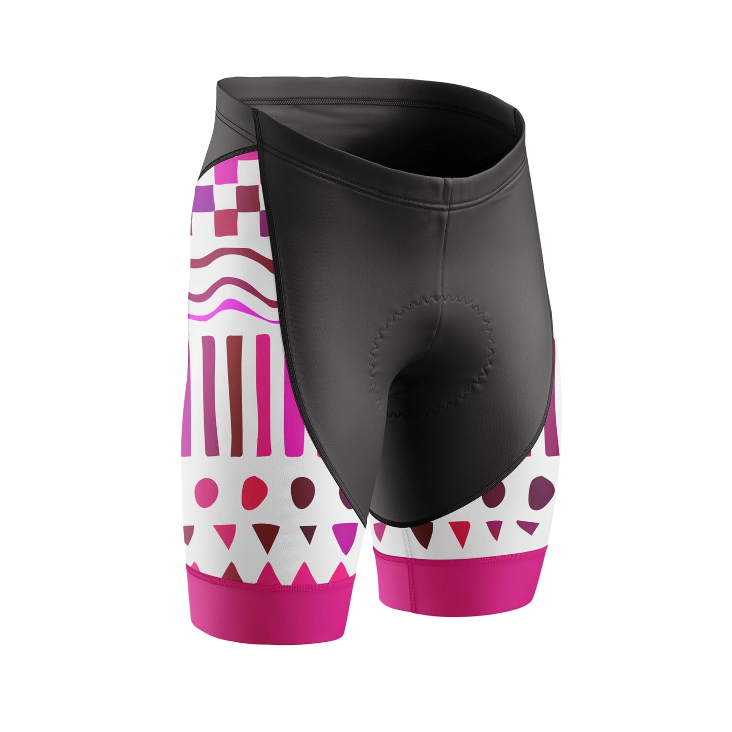 Women Tribe Cycling Shorts - White