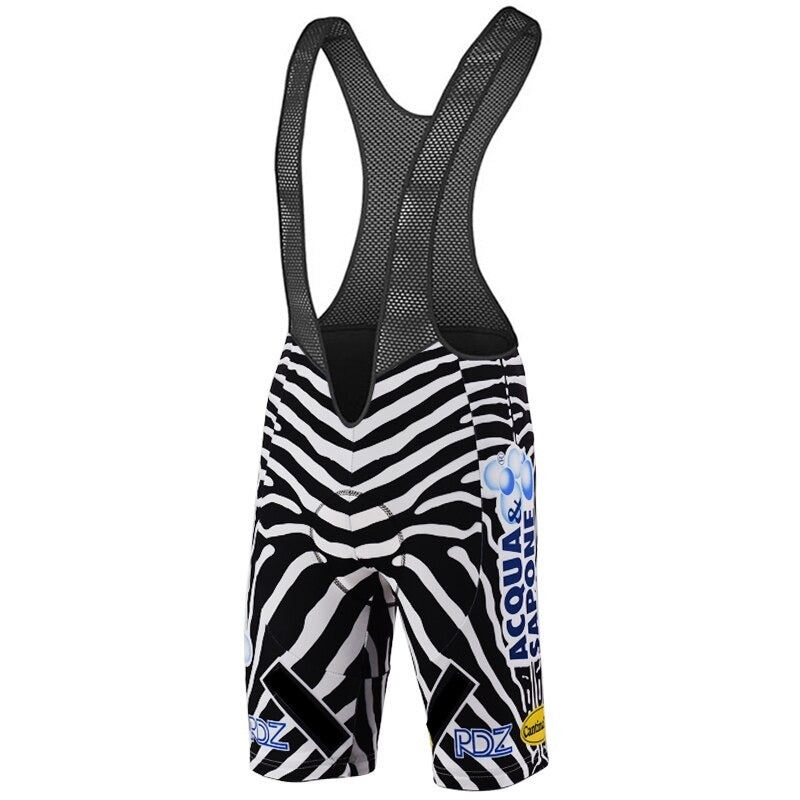 Acqua Sapone Cantina Tollo Zebra Retro Cycling Team Kit