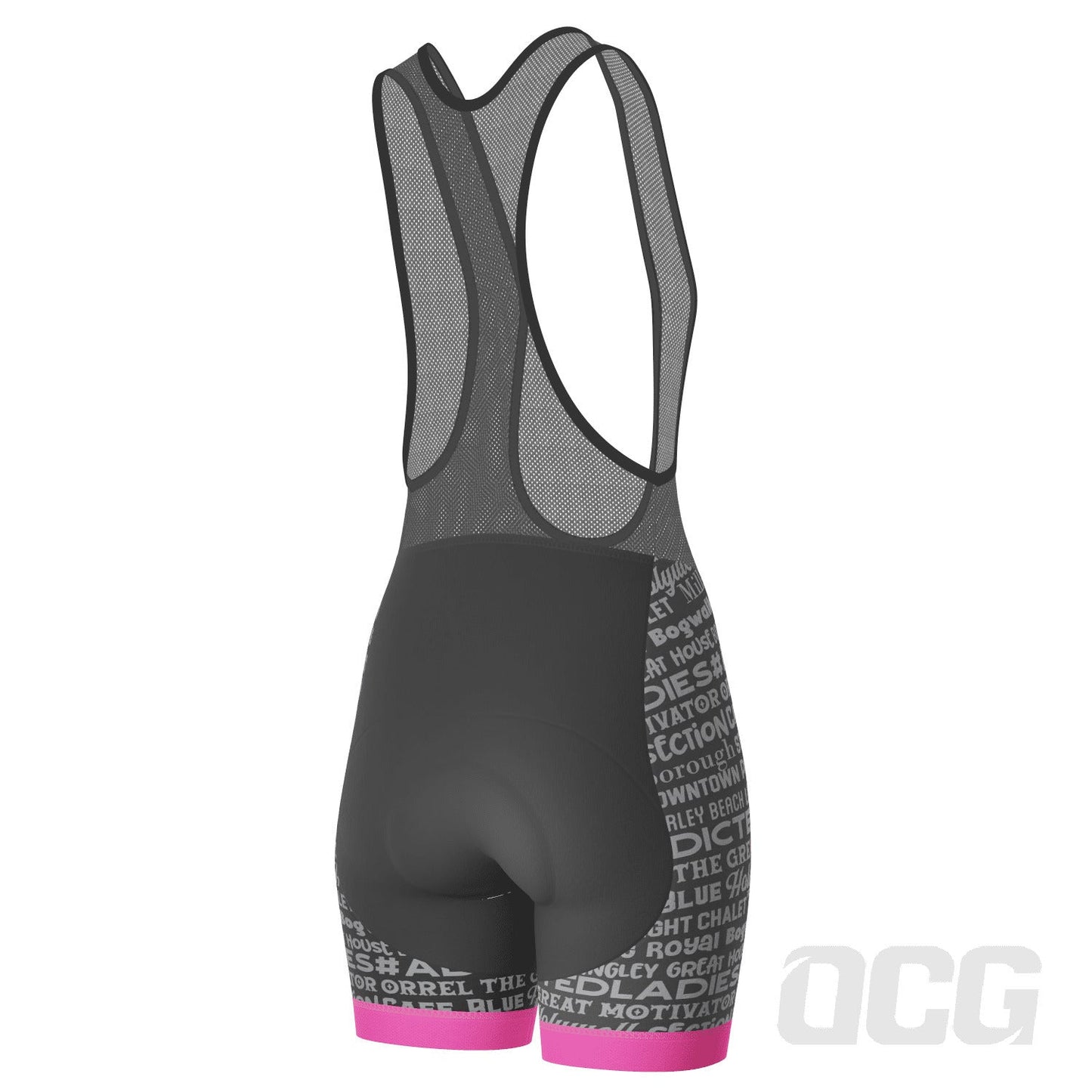 Women's Addicted Ladies Gel Padded Cycling Bib