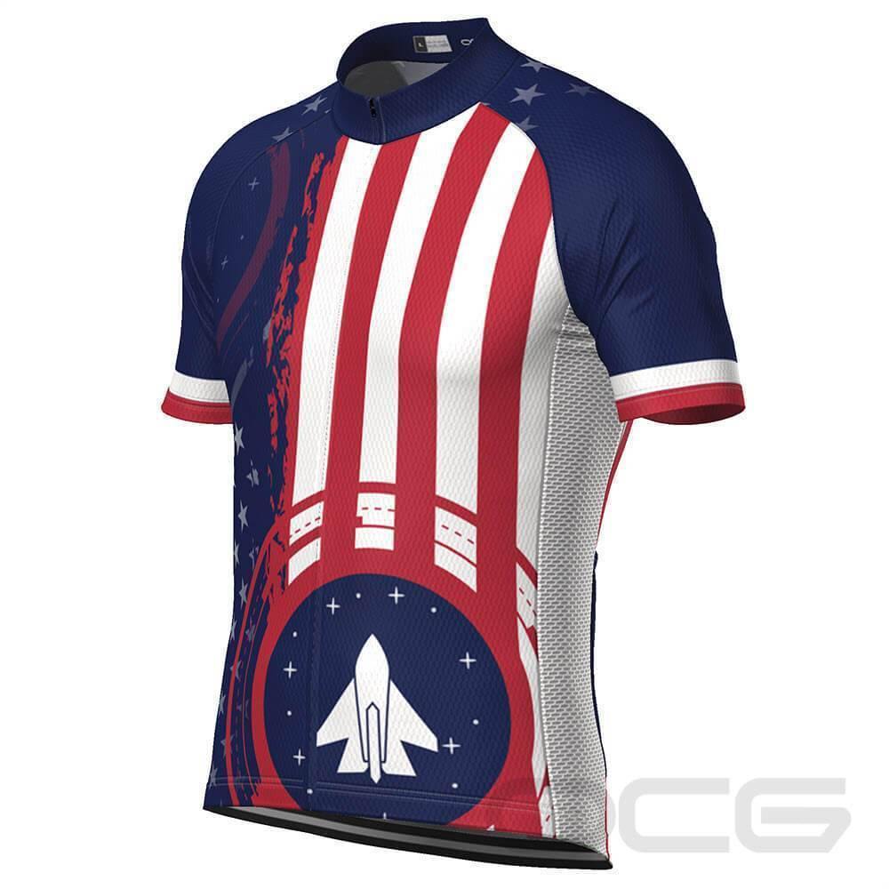 Men's USAF United States Air Force Short Sleeve Cycling Jersey