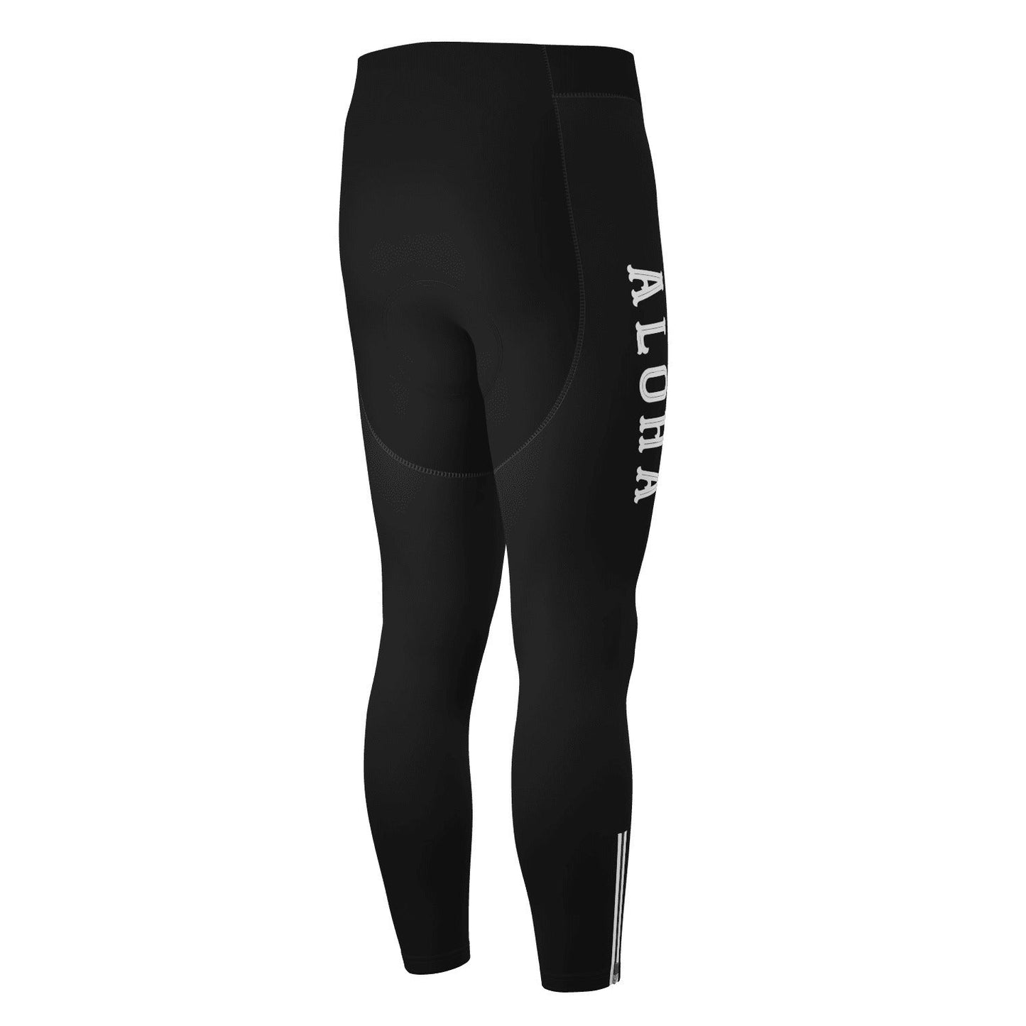 Men's Hawaiian Aloha Floral Gel Padded Cycling Bib-Tights