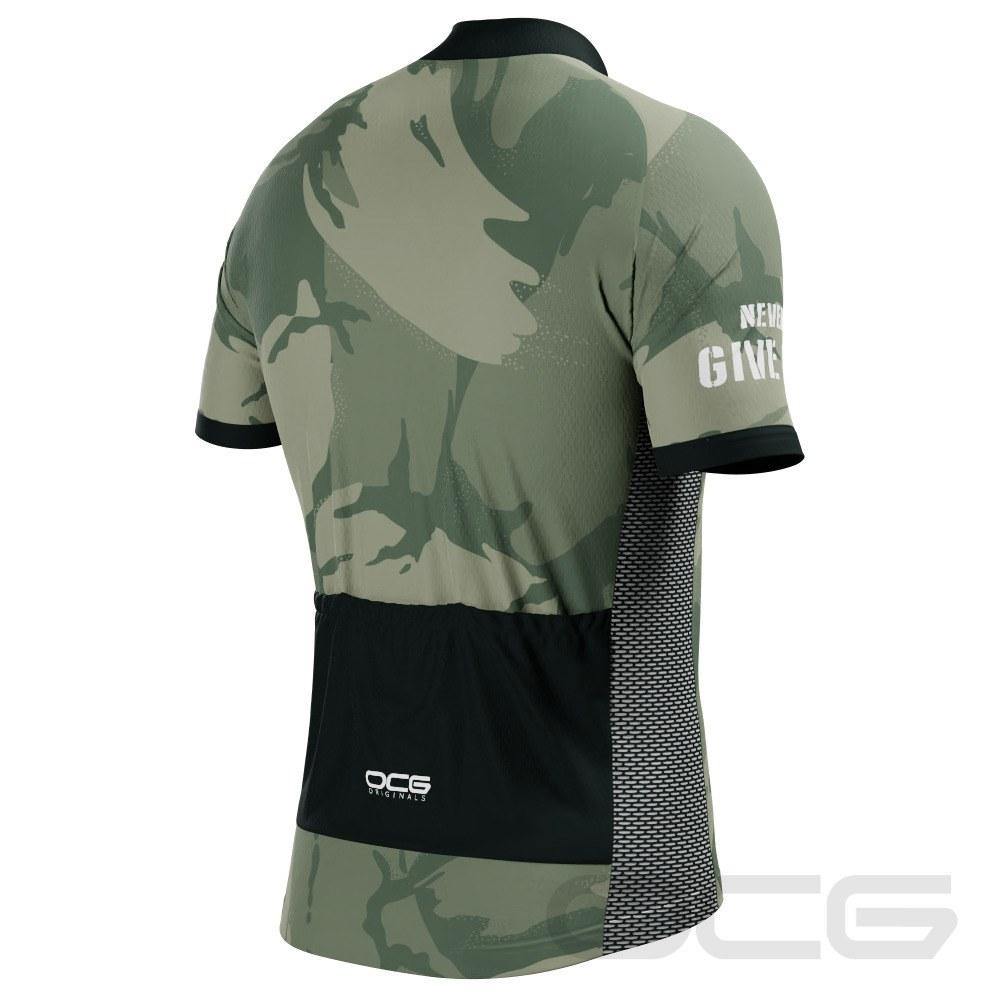 Men's USAF American Armed Forces Short Sleeve Cycling Jersey