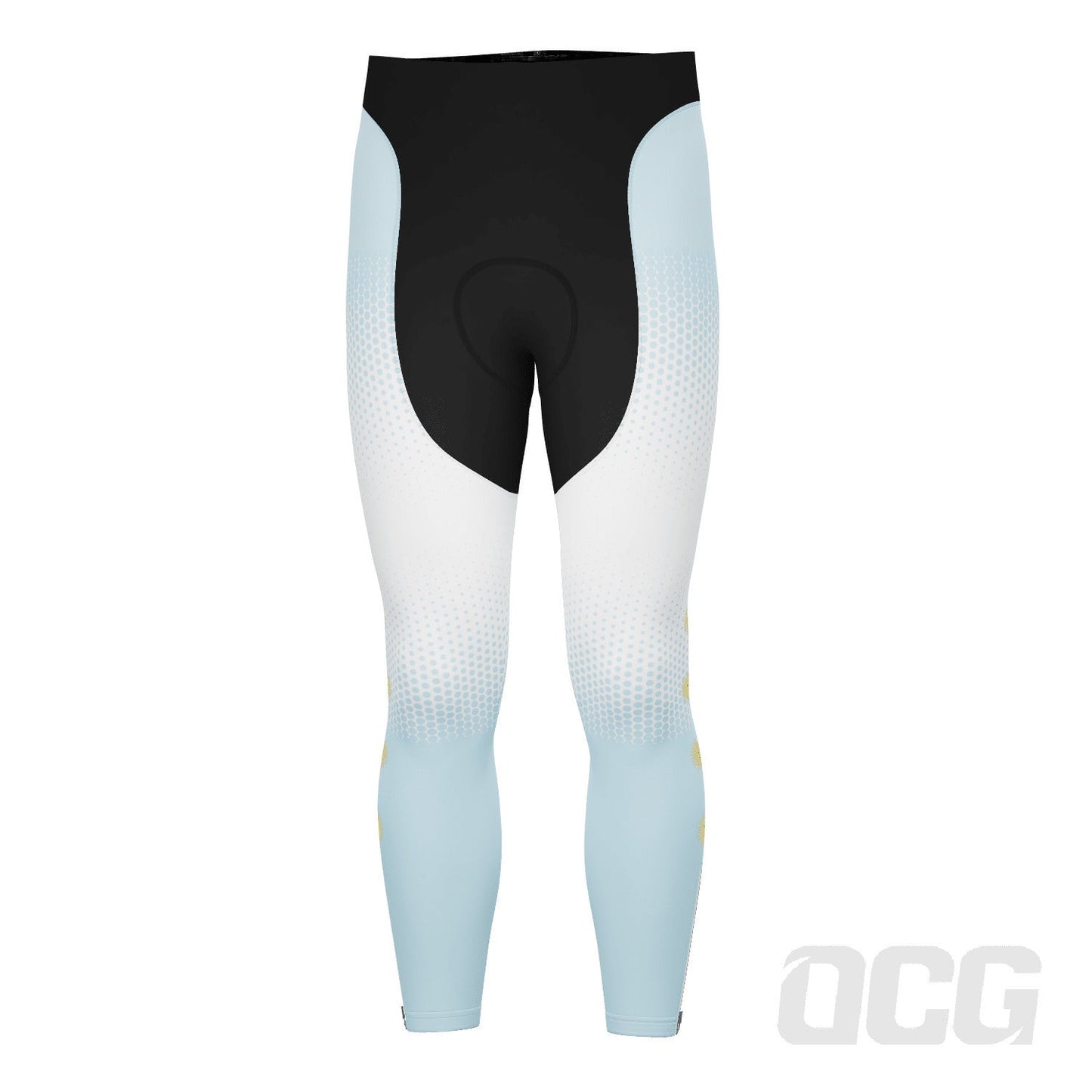 Men's World Countries Team Argentina Icon Gel Padded Cycling Bib-Tights