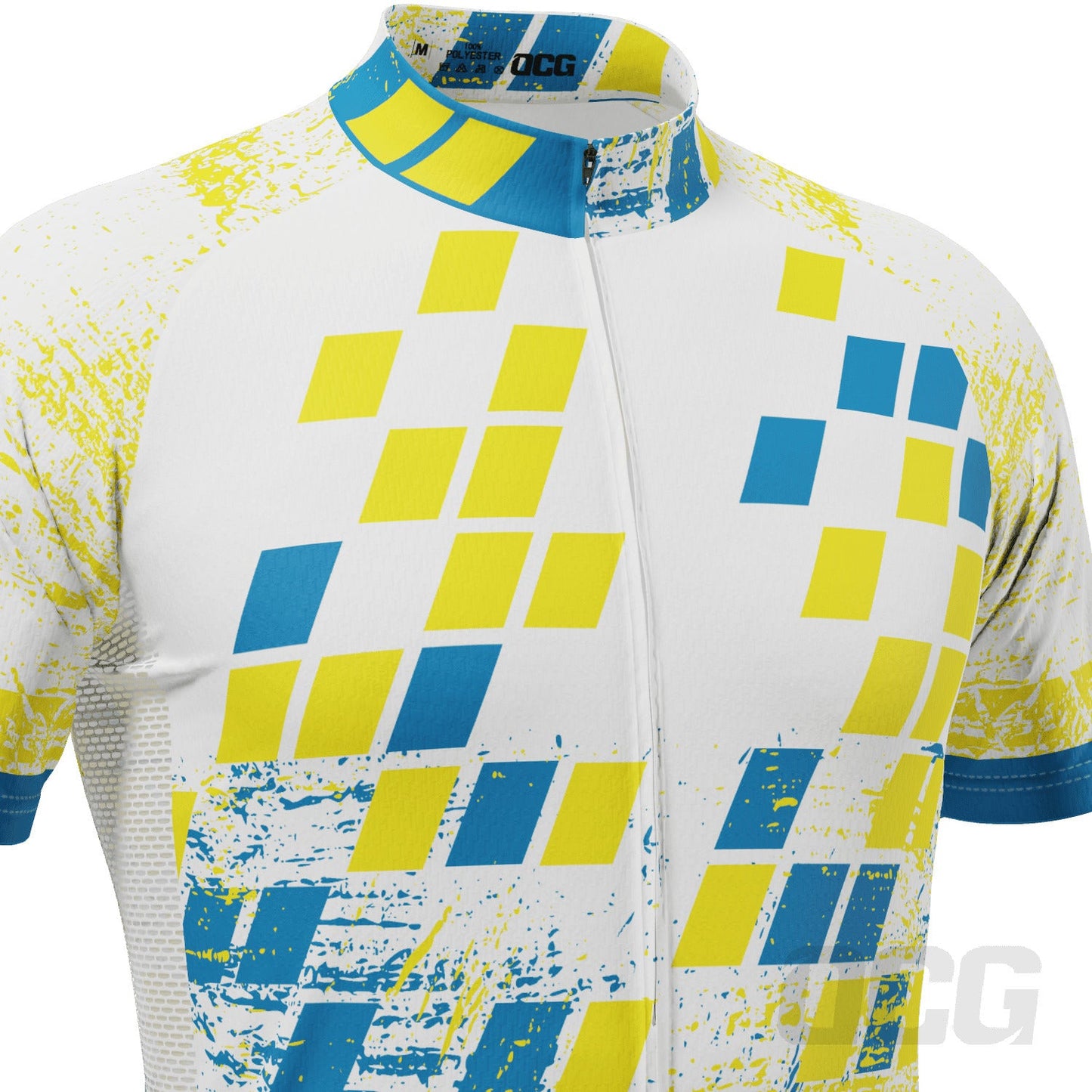 Men's Athletic Modern Gan Short Sleeve Cycling Jersey