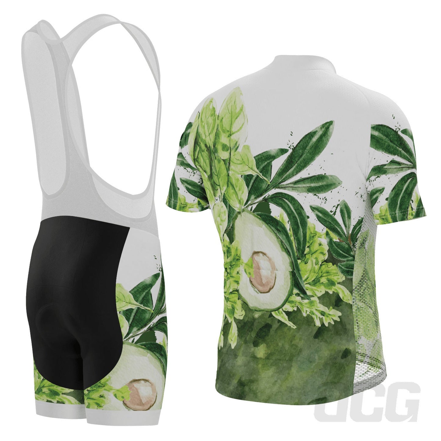 Men's Guacamole Dip 2 Piece Cycling Kit