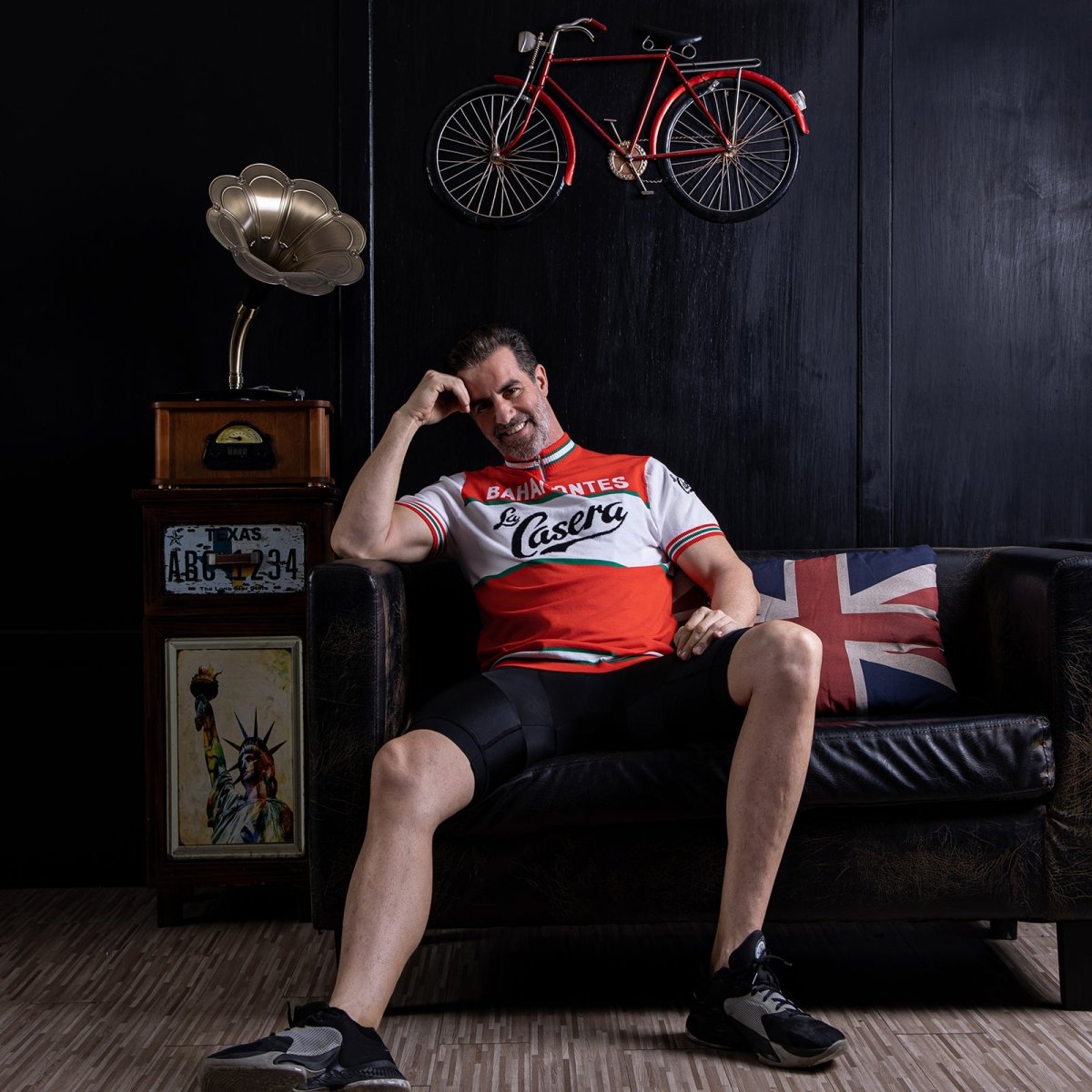 Bahamontes La Casera Merino Wool Blend - Retro Cycling Jersey