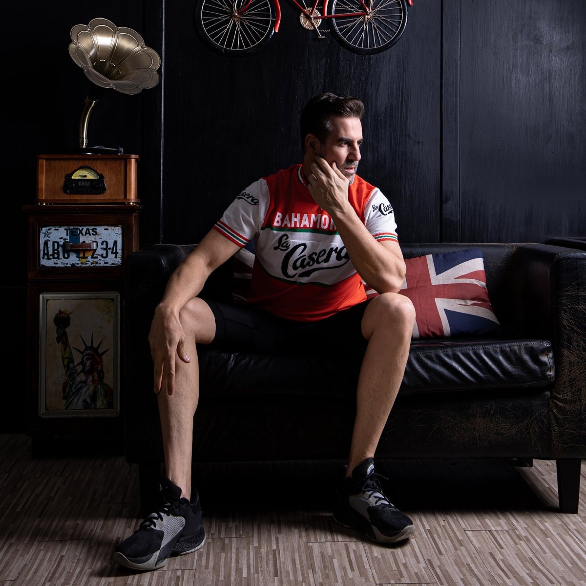 Bahamontes La Casera Merino Wool Blend - Retro Cycling Jersey