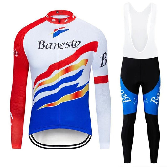 Banesto Retro Cycling Jersey Long Set