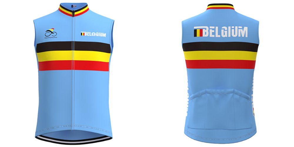 Belgium Cycling Team Retro Cycling Team Kit