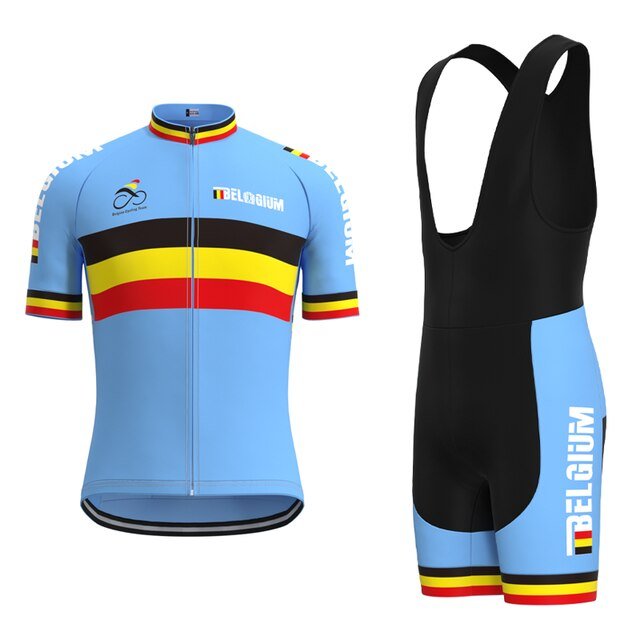 Belgium Cycling Team Retro Cycling Team Kit