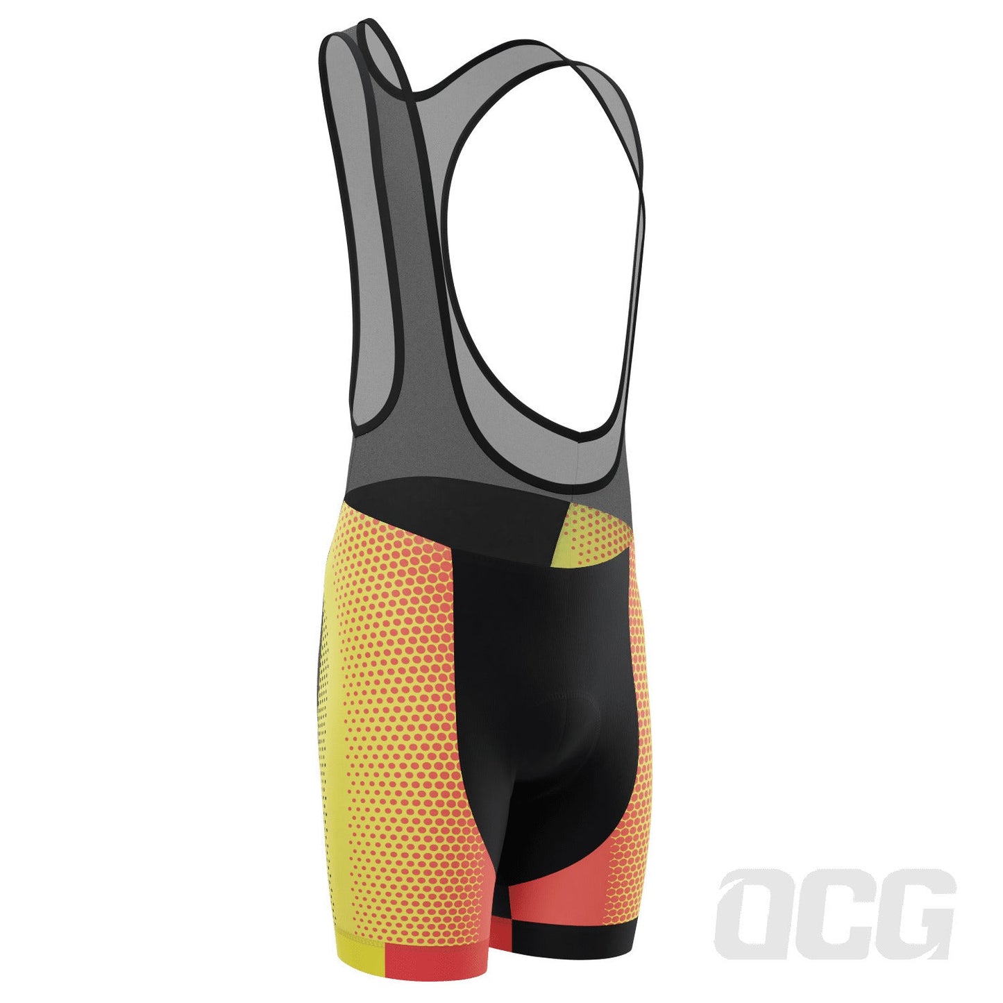 Men's World Countries Team Belgium Icon Gel Padded Cycling Bib