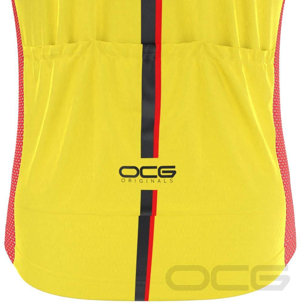 Men's World Countries Team Belgium Icon Series 1 Short Sleeve Cycling Jersey