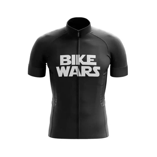Bike Wars Cycling Jersey, Black (Star Wars Theme)
