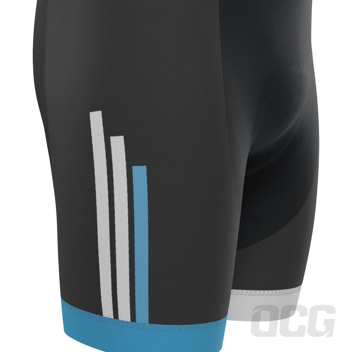 Men's American National Flag Gel Padded Cycling Bib