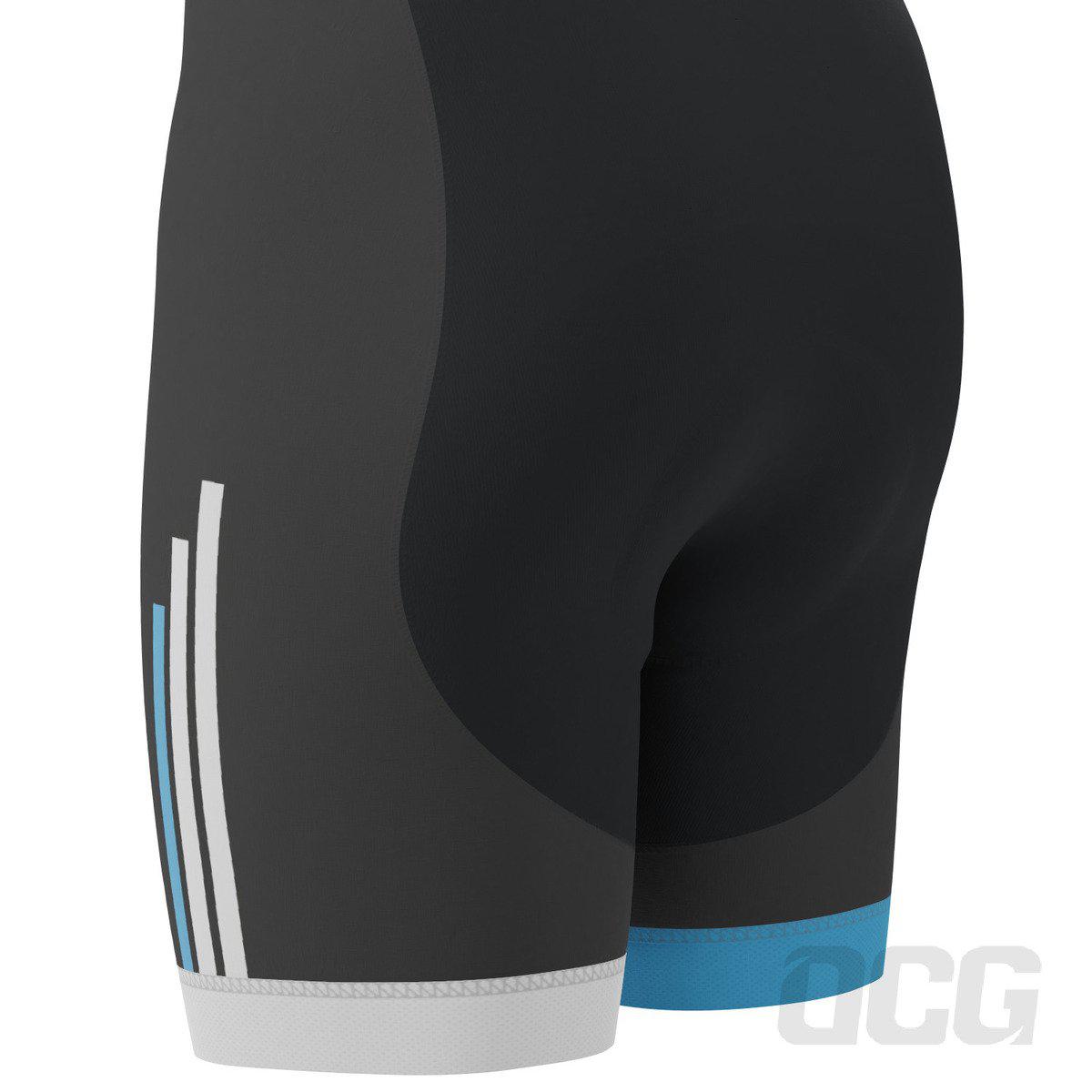 Men's American National Flag Gel Padded Cycling Bib