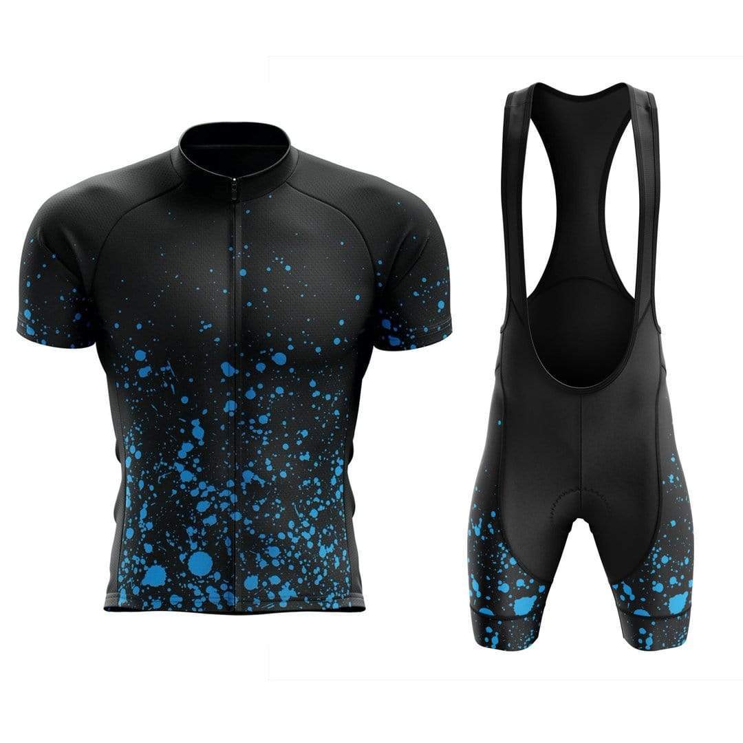 Blue Splashes Men's Cycling Jersey or Bibs