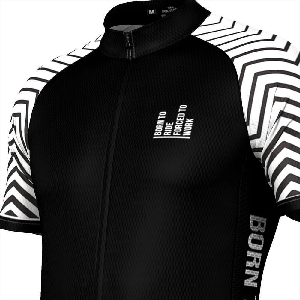 Men's Born To Ride Forced To Work 2 Piece Cycling Kit