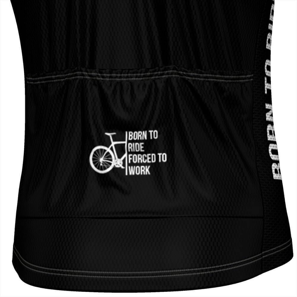 Men's Born To Ride Forced To Work 2 Piece Cycling Kit