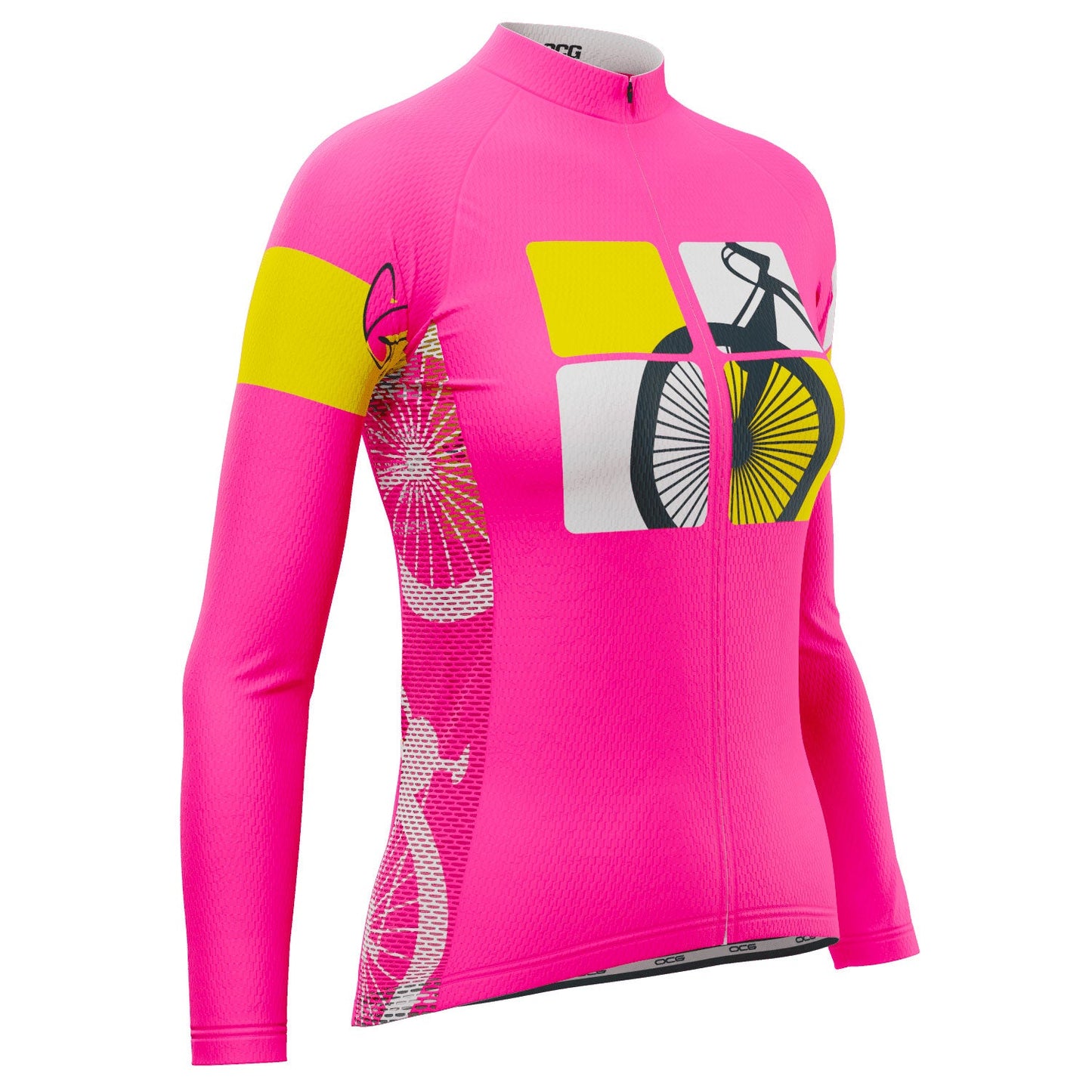 Women's Born To Ride Series 1 Long Sleeve Cycling Jersey