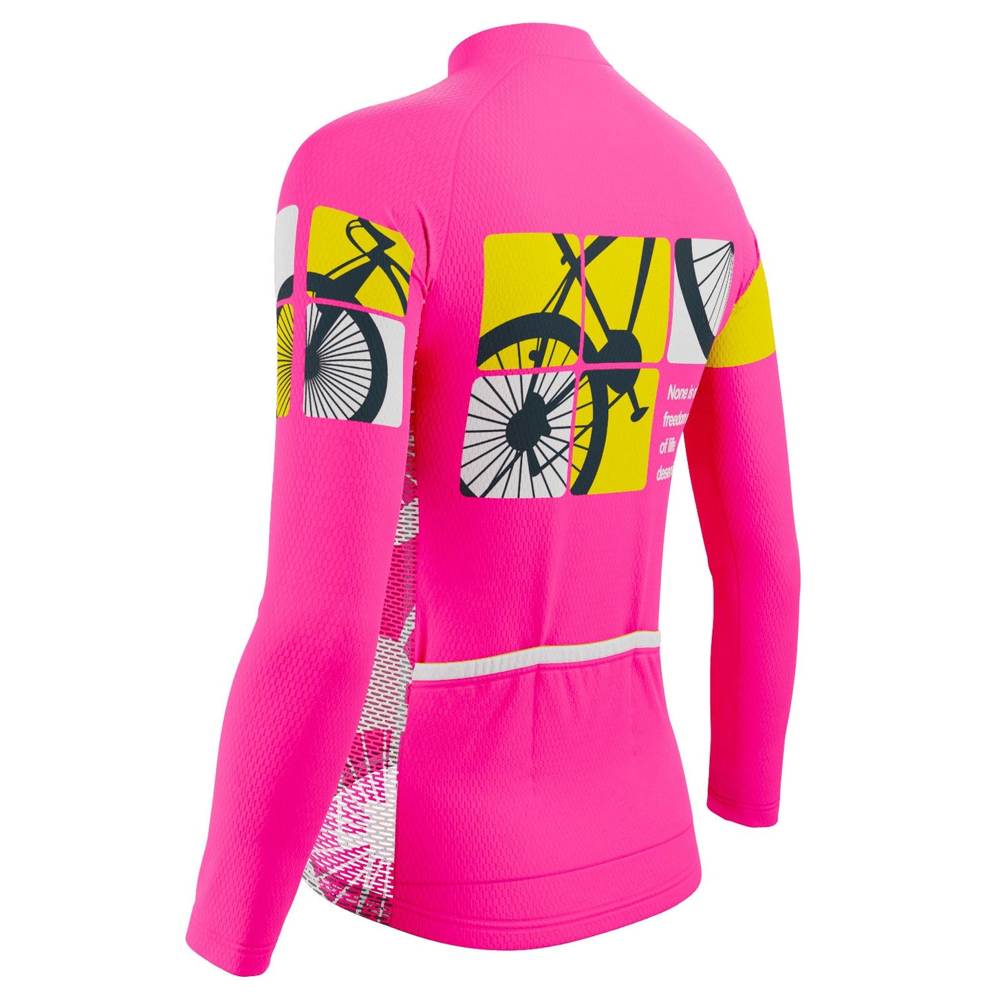 Women's Born To Ride Series 1 Long Sleeve Cycling Jersey