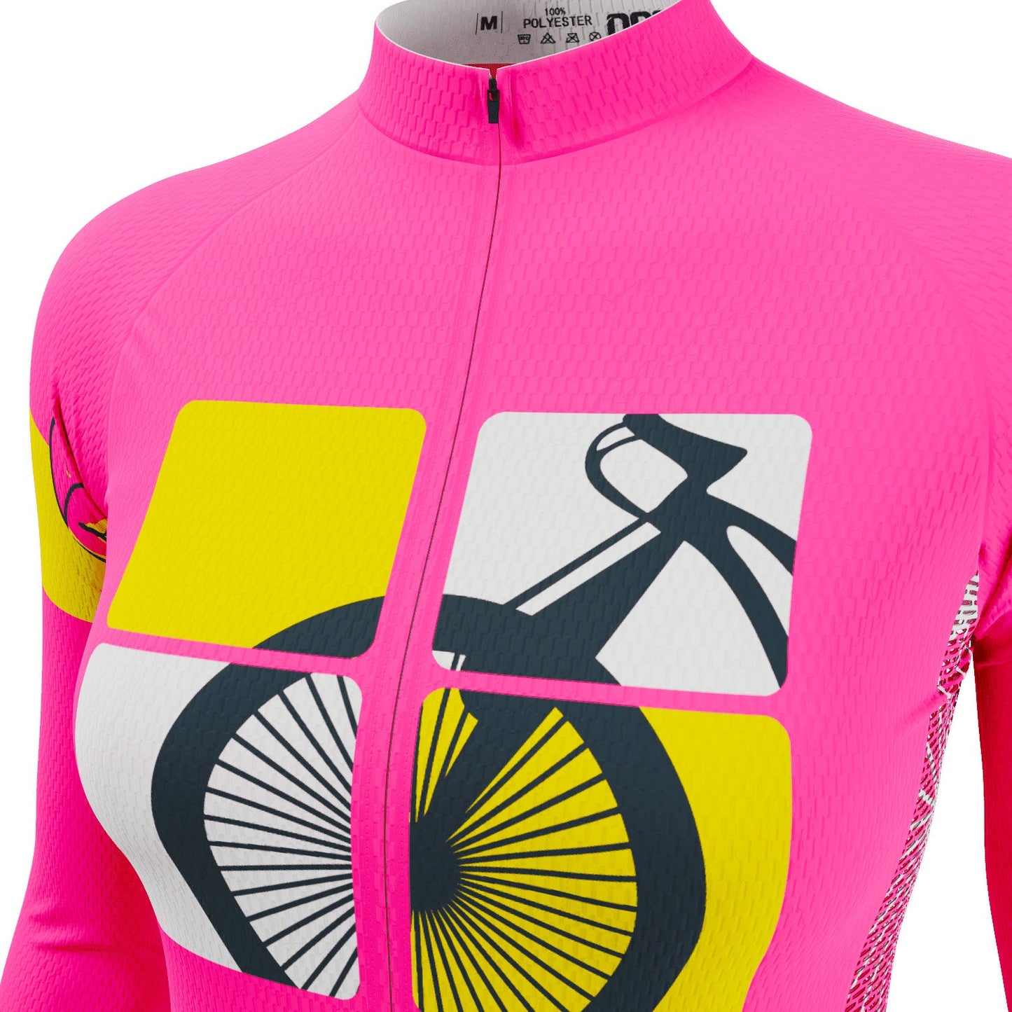 Women's Born To Ride Series 1 Long Sleeve Cycling Jersey