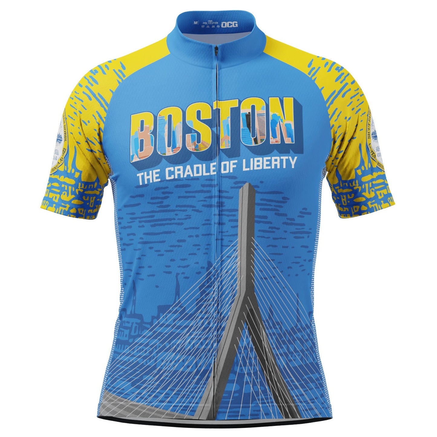 Men's Around The World - Boston Short Sleeve Cycling Jersey
