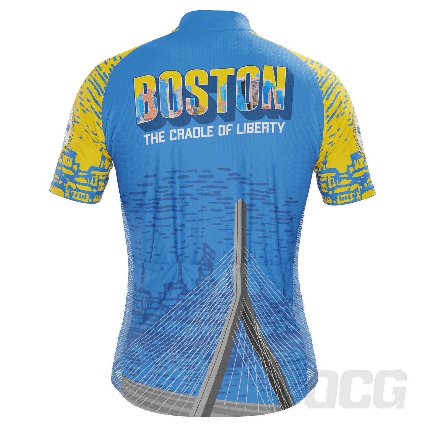 Men's Around The World - Boston Short Sleeve Cycling Jersey