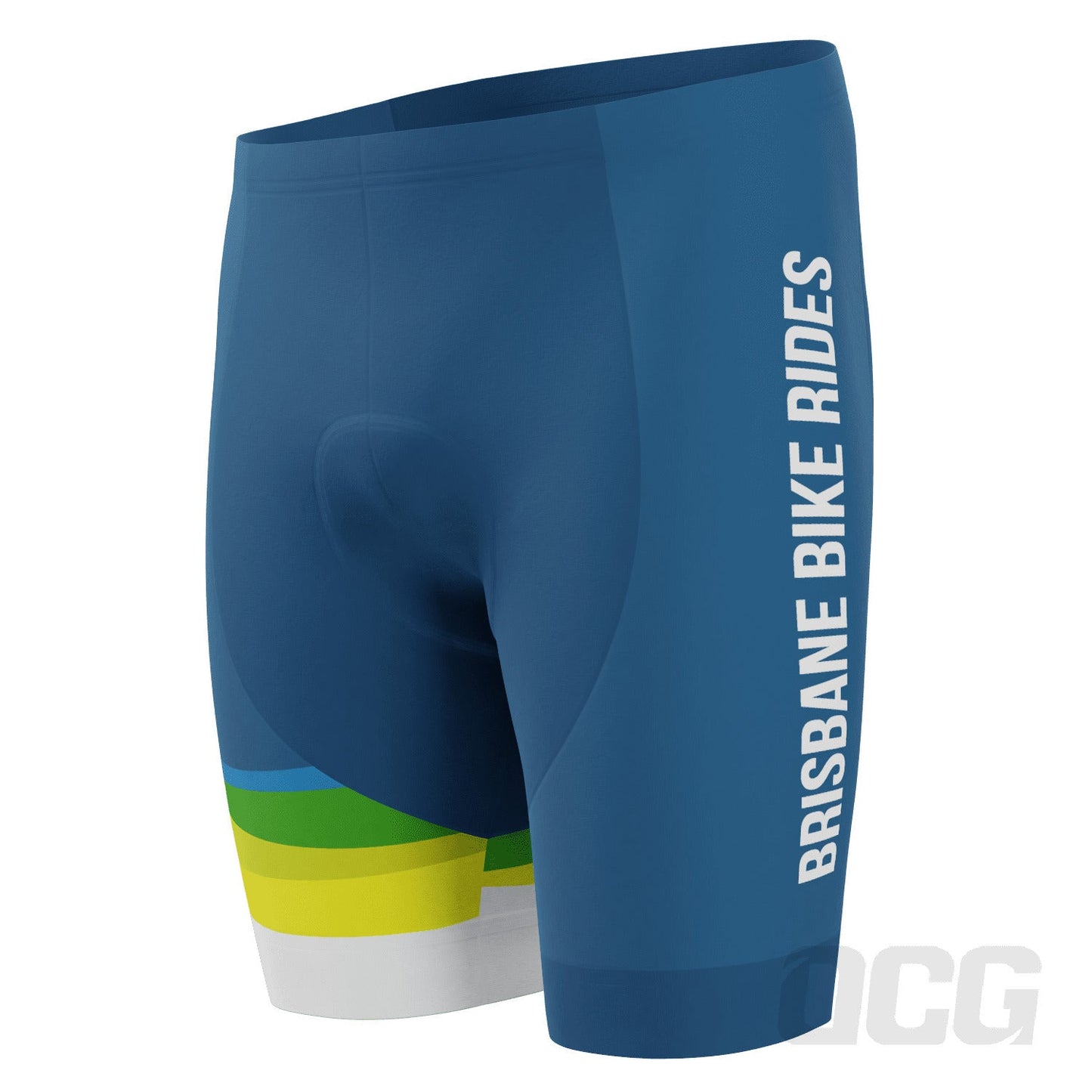 Men's Brisbane Bike Rides Gel Padded Cycling Shorts
