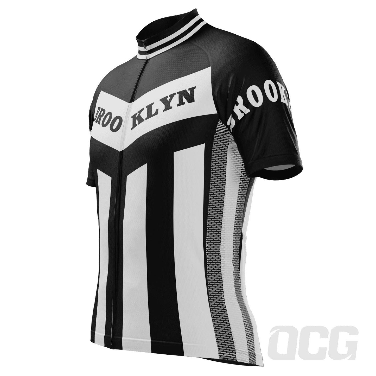 Men's Brooklyn Retro Classic Short Sleeve Cycling Jersey