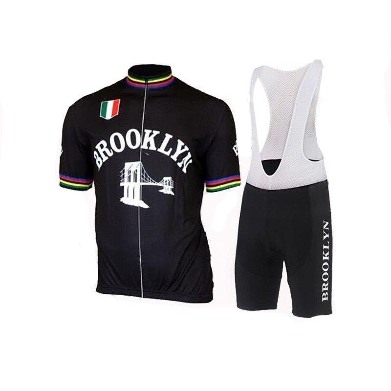 Brooklyn Chewing Gum Bridge Retro Cycling Jersey Set