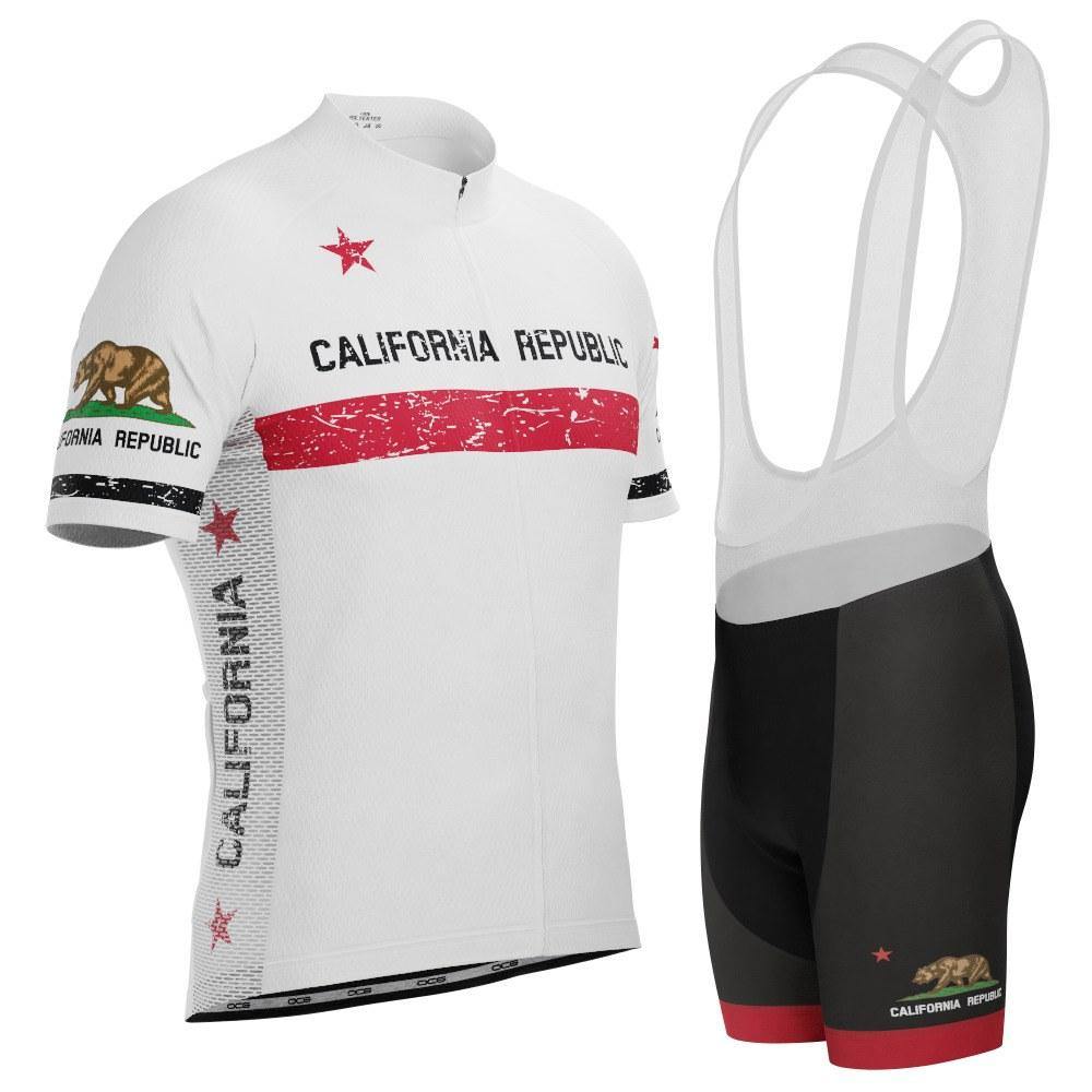 Men's California Republic 2 Piece Cycling Kit
