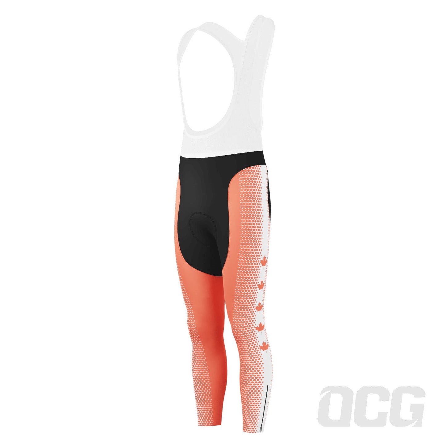 Men's World Countries Team Canada Icon Gel Padded Cycling Bib-Tights
