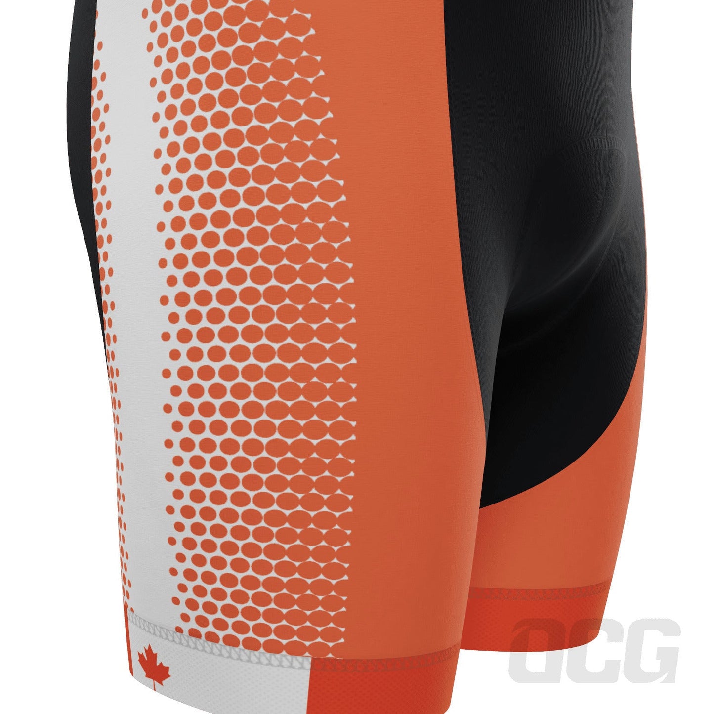 Men's World Countries Team Canada Icon Gel Padded Cycling Bib