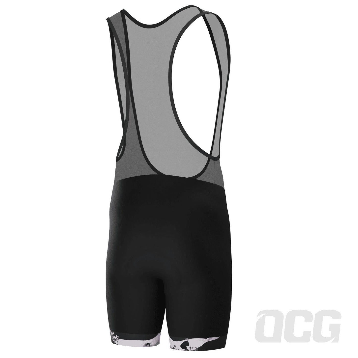 Men's Heavy Weight Racing Gravity Series 1 Gel Padded Cycling Bib