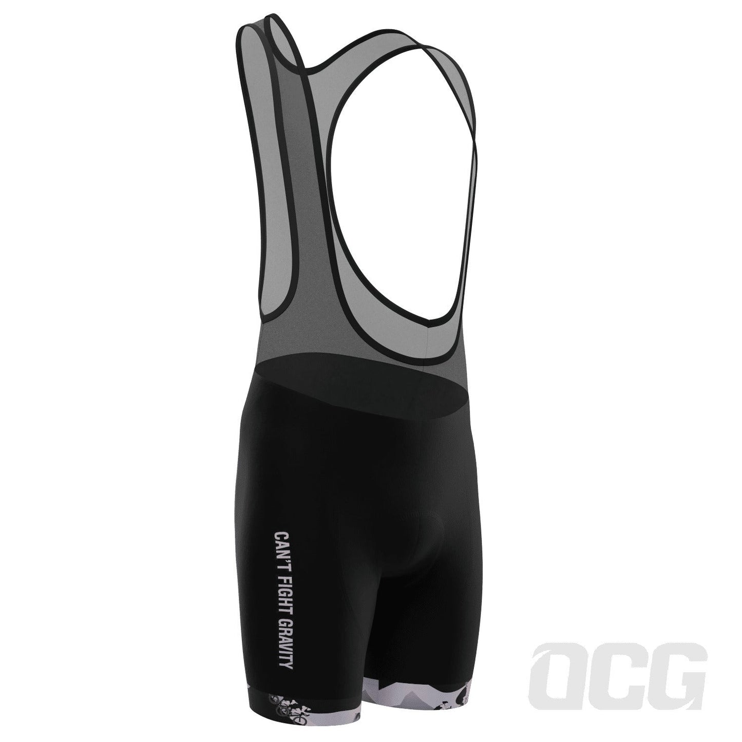 Men's Heavy Weight Racing Gravity Series 1 Gel Padded Cycling Bib