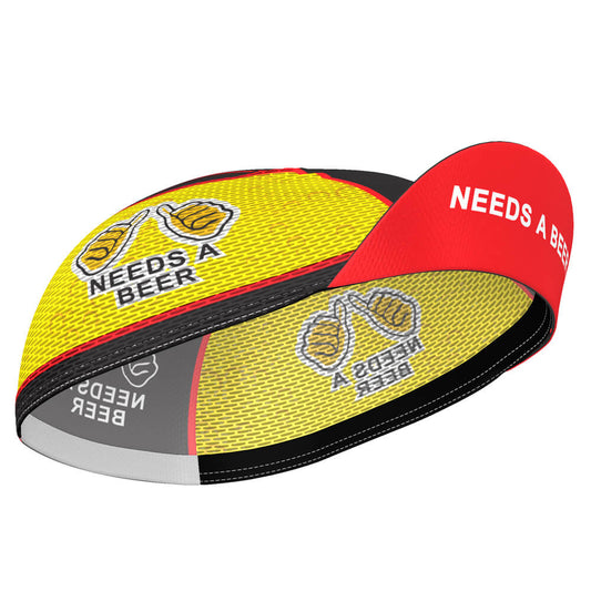 Unisex This Guy Needs a Beer Quick Dry Cycling Cap