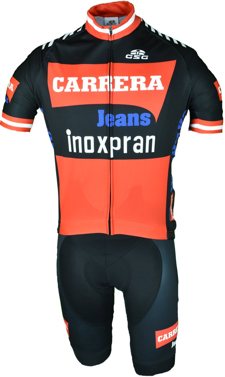 Carrera Inoxpran 1984 Retro Cycling Jersey Set