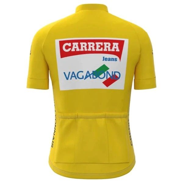 Carrera Jeans 1987 Tour de France Retro Cycling Jersey Set
