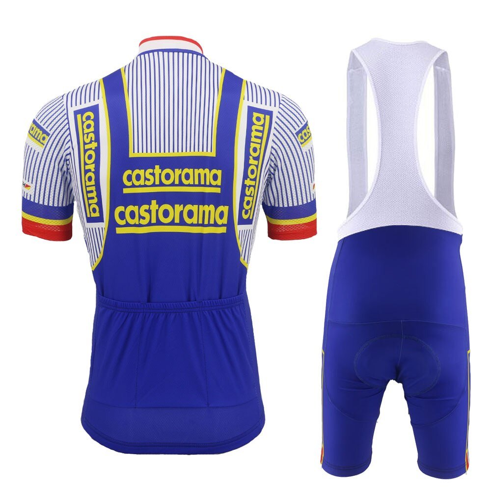 Castorama Retro Cycling Jersey Set