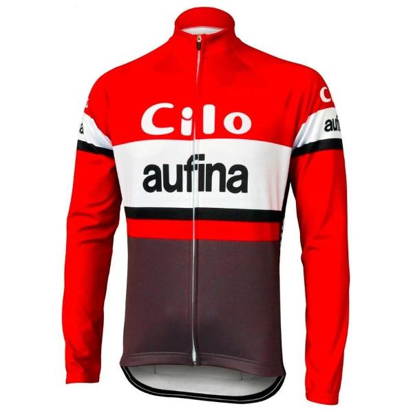 Cilo-Aufina Long Sleeve Retro Cycling Jersey