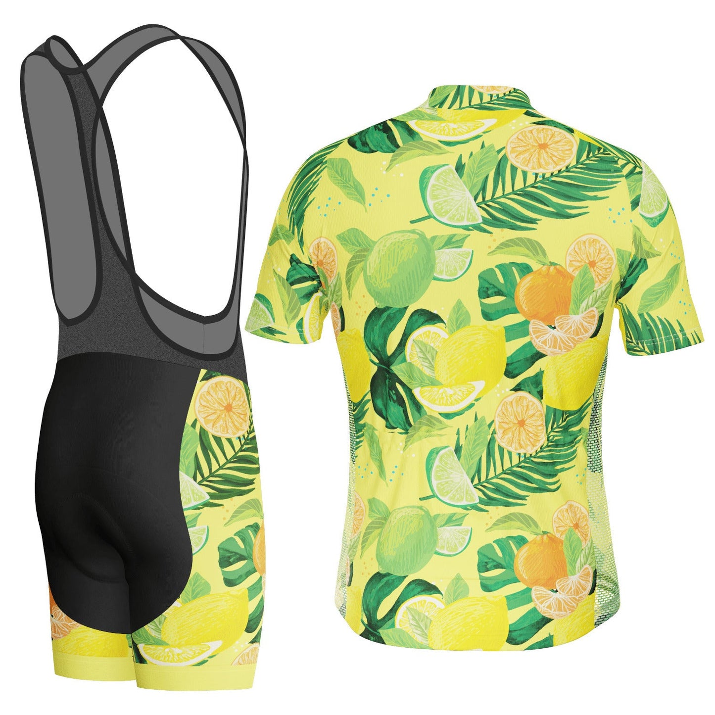 Men's Citrus Explosion 2 Piece Cycling Kit