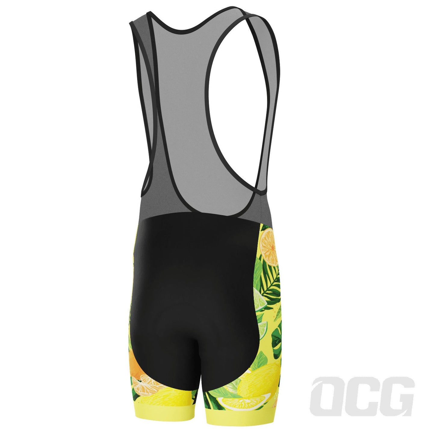 Men's Citrus Explosion Gel Padded Cycling Bib