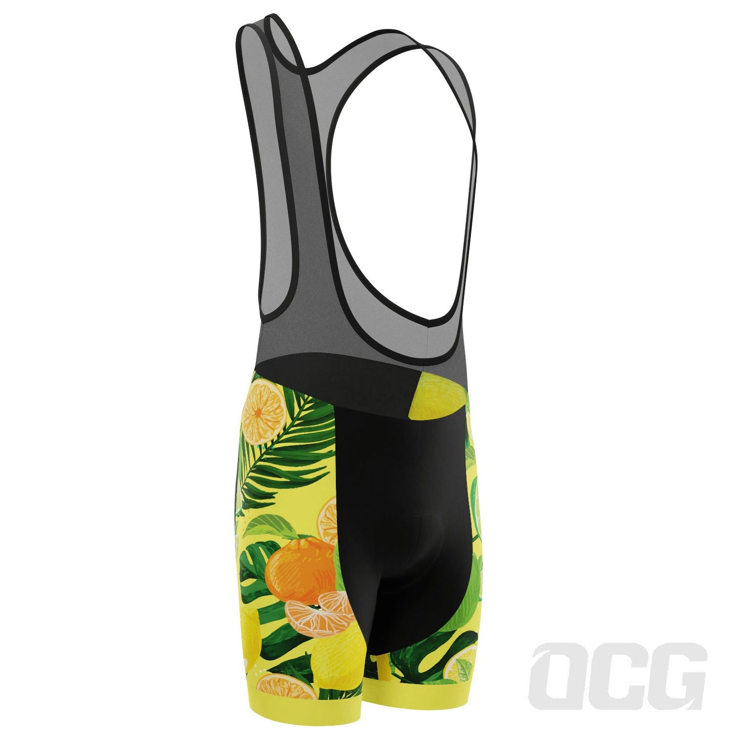 Men's Citrus Explosion Gel Padded Cycling Bib
