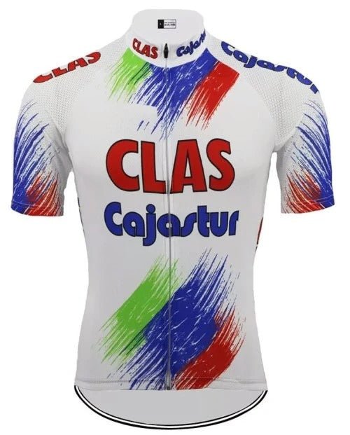 CLAS Cajastur Retro Cycling Jersey Set