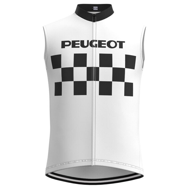 Classic 1960s Peugeot Retro Cycling Jersey Set